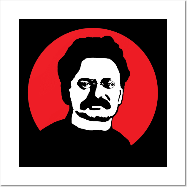 Leon Trotsky Wall Art by RevolutionInPaint